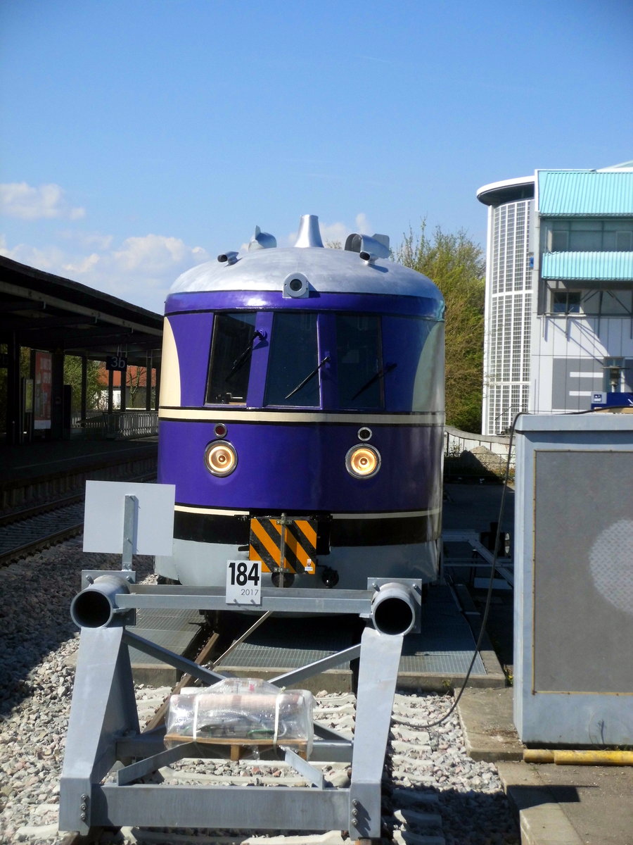 SVT 137 234 im Bahnhof Friedrichshafen Hafen am 10.4.17