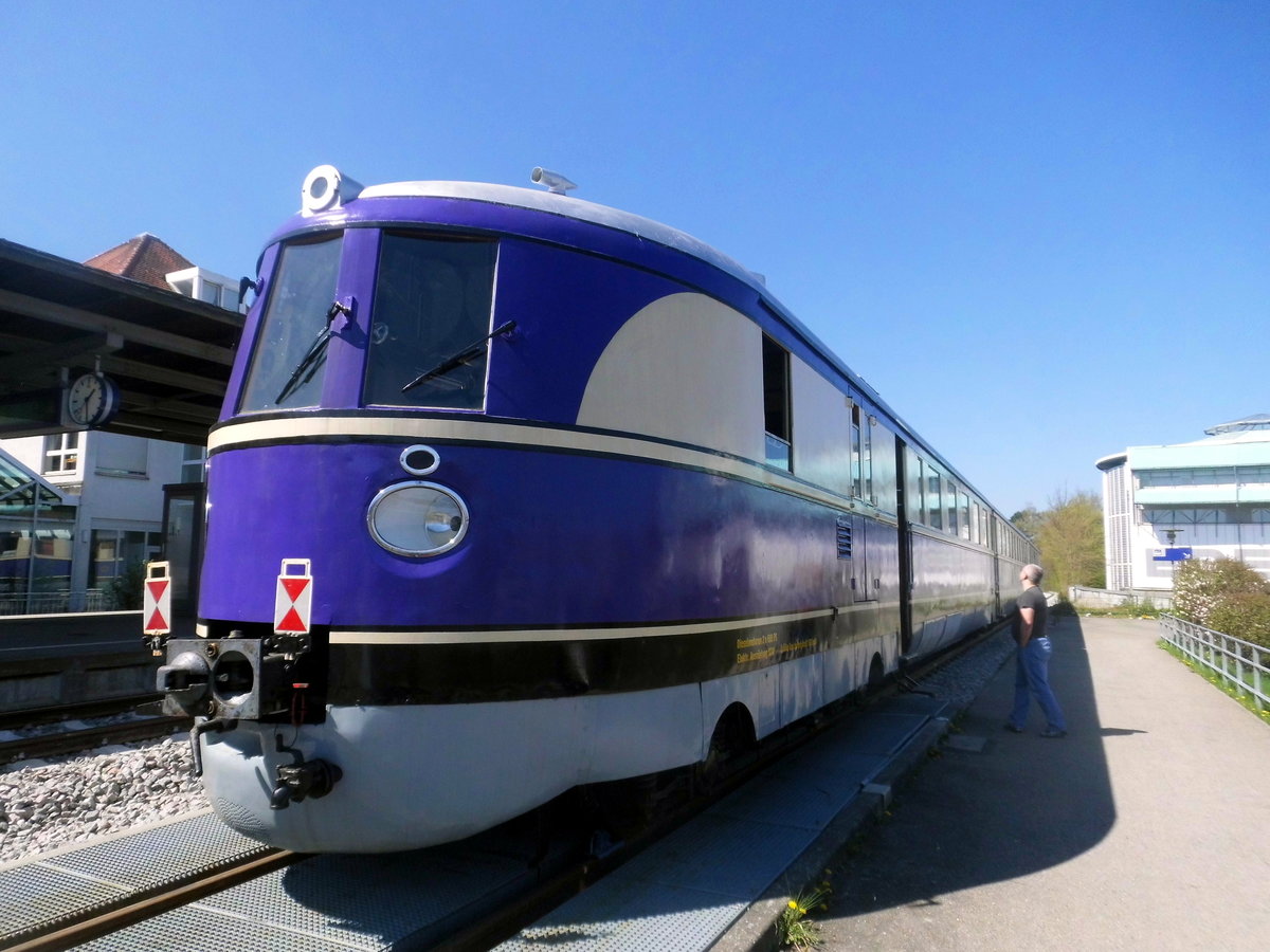 SVT 137 234 im Bahnnhof Friedrichshafen Hafen am 9.4.17