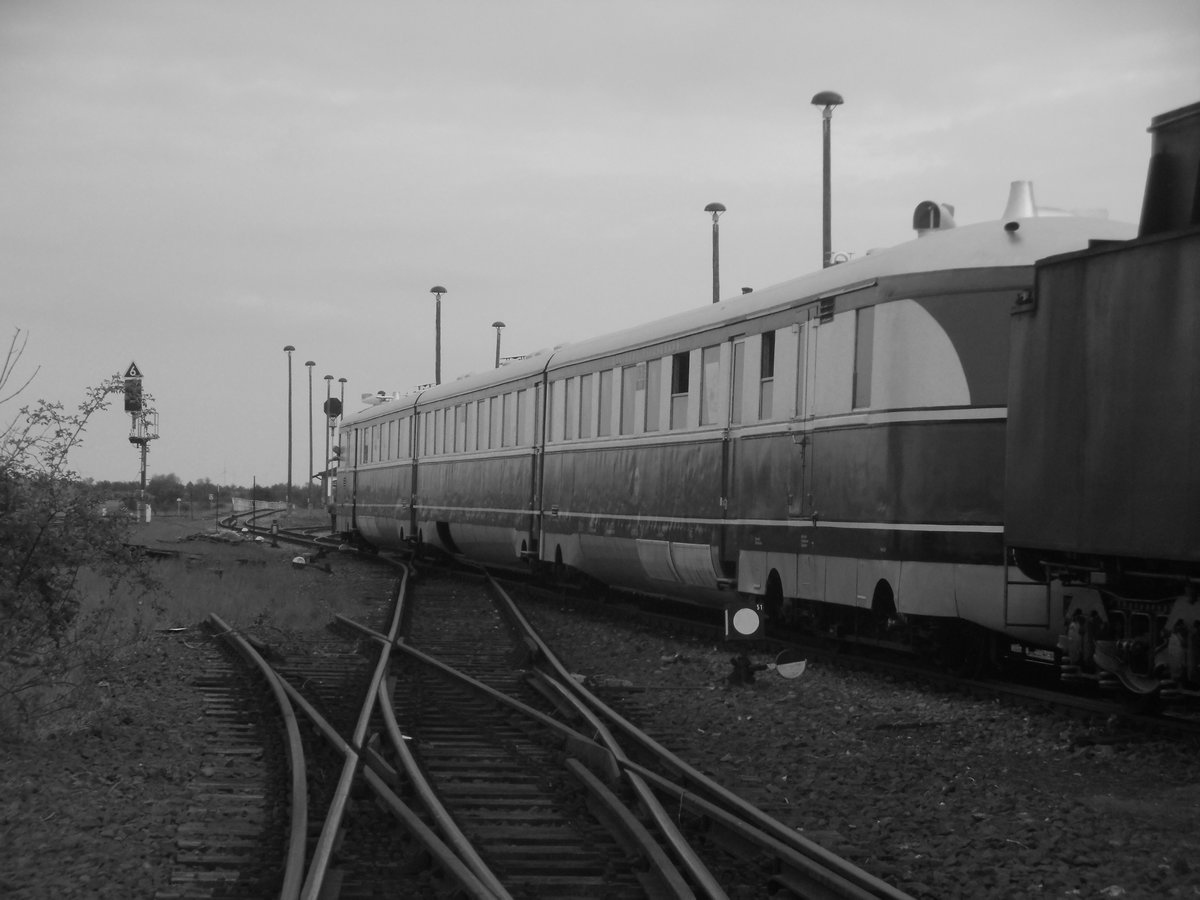 SVT 137 234 beim Reindrcken ins Bw Stafurt am 7.5.17