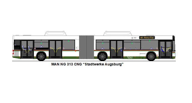 SWA Augsburg - MAN NG 313 CNG