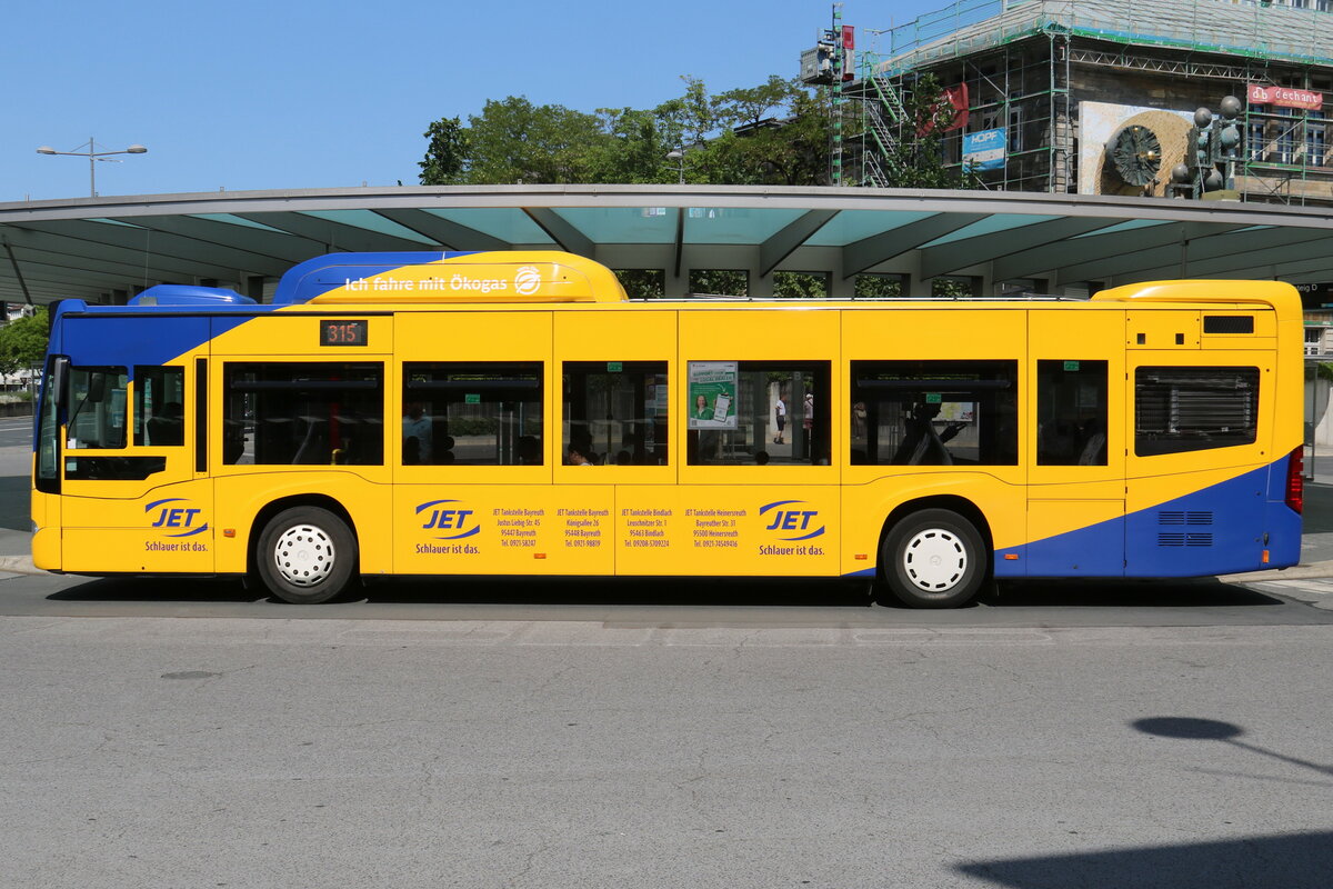 SWB Bayreuth - Mercedes Benz Citaro C2 am 28. Mai 2023 in Bayreuth (Aufnahme: Martin Beyer)