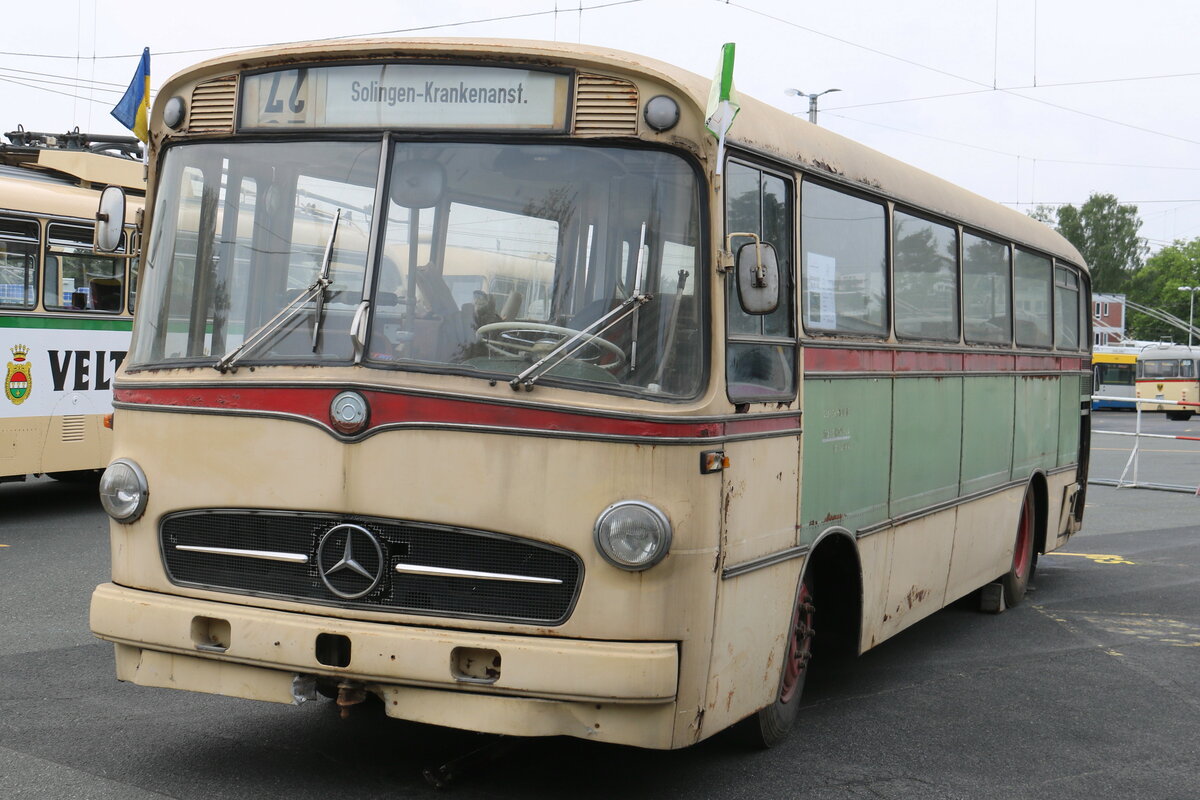 SWS Solingen - Nr. 161 - Mercedes am 19. Juni 2022 in Solingen (Aufnahme: Martin Beyer)