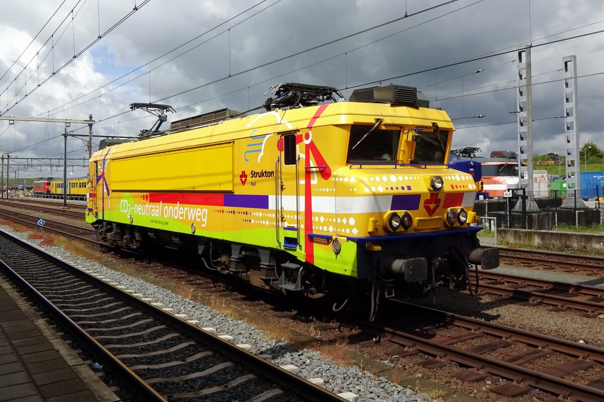 Testfahrt für Strukton 1740 in Amersfoort am 25 Mai 2021.