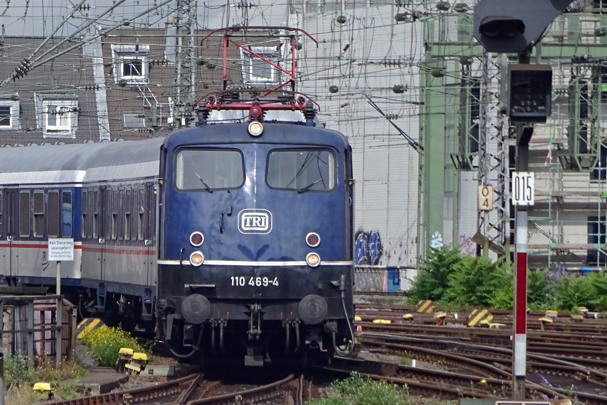  TRI 110 469 treft am 23 September 2019 in Köln Hbf ein.