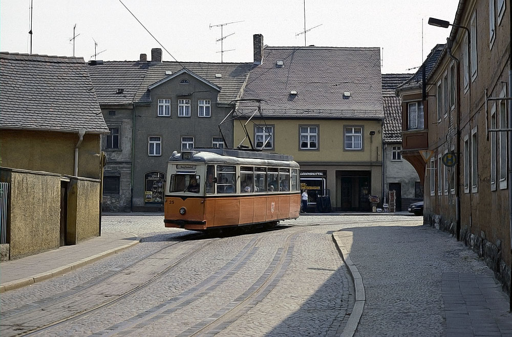 Tw 25 im Jahr 1991 am Moritzberg. (Foto: Dieter Frank)