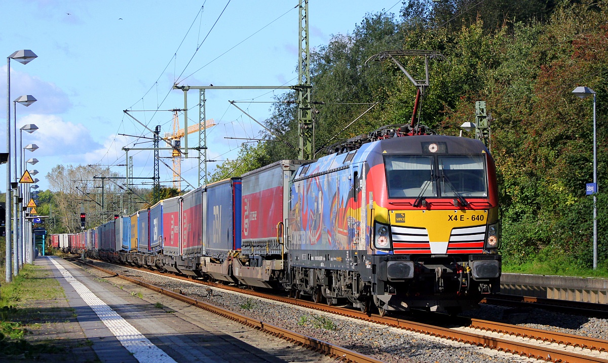 TXL/DISPO 193 640-0(REV/MMAL/31.08.16)  Connected by Rail  mit dem DGS 40577 nach Verona Q.E aufgenommen in Schleswig 08.10.2017