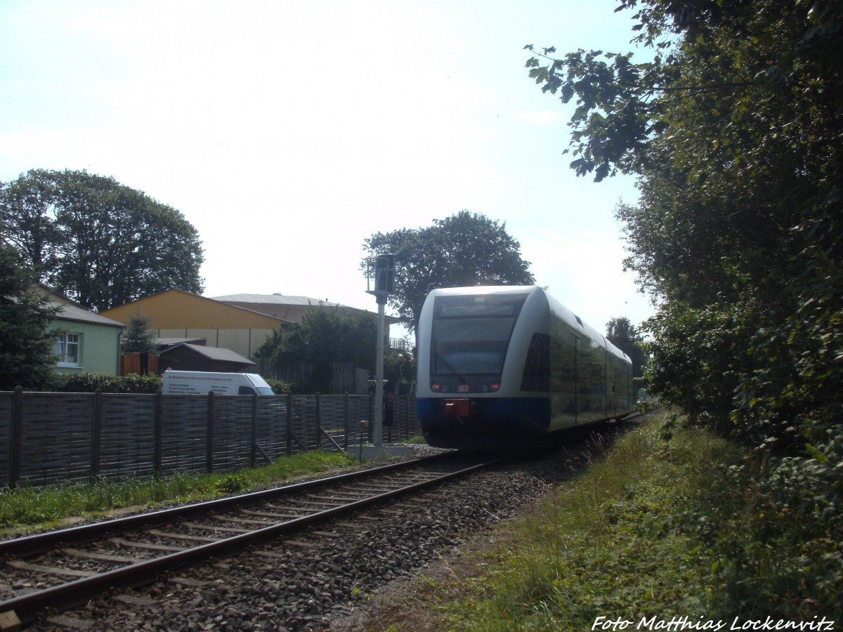 UBB GTW 2/6 unterwegs nach Swinemnde Centrum (PL) am 27.7.14