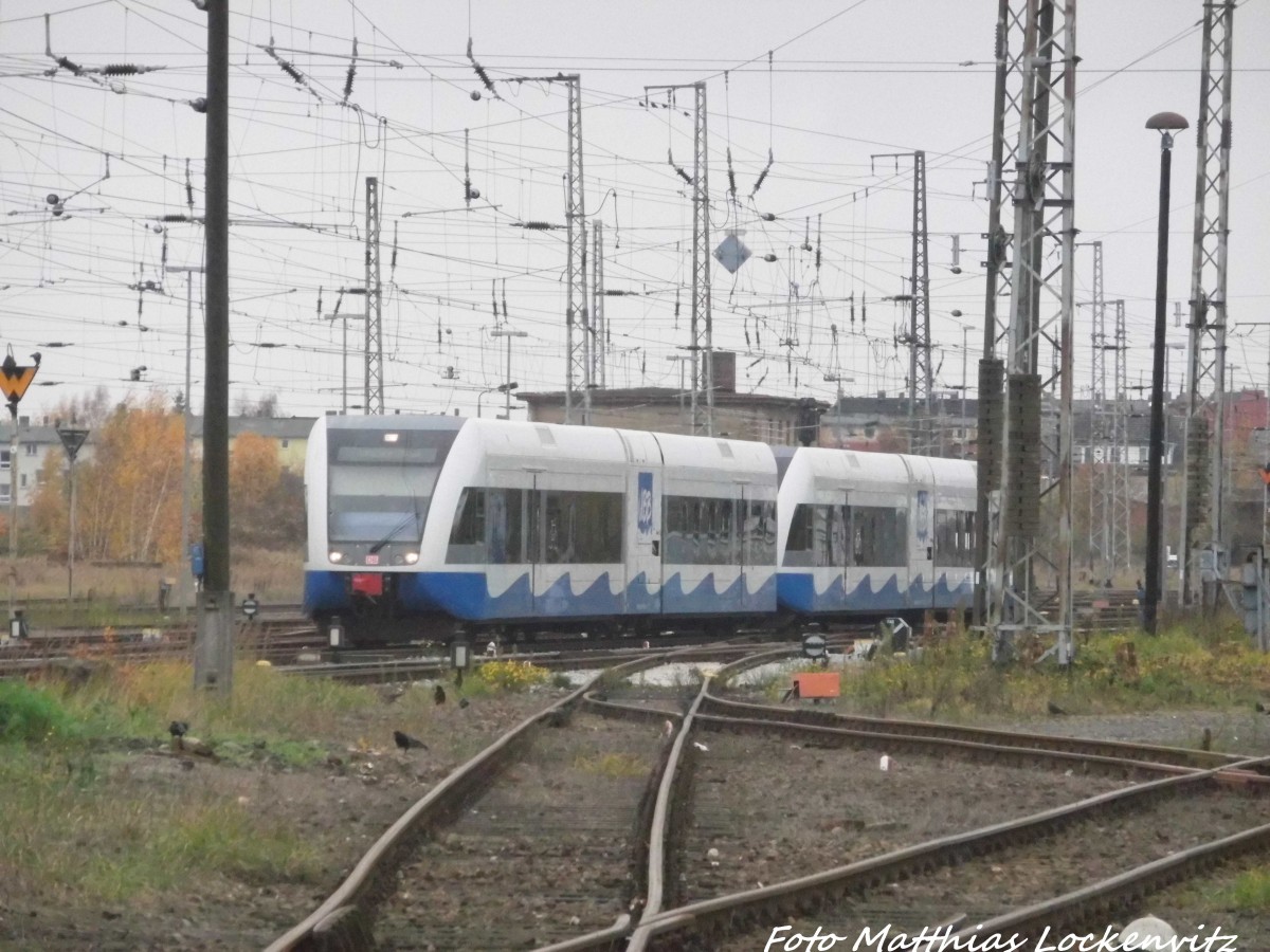 UBB GTW 2/6er unterwegs nach Swinemnde (PL) am 7.11.15