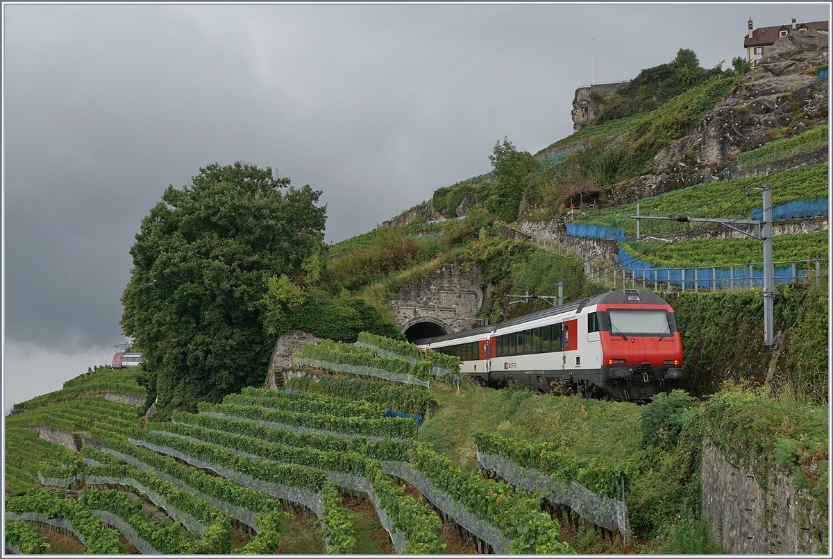 Umleitungsverkehr auf der Train des Vigenes Strecke. 

29. Aug. 2020