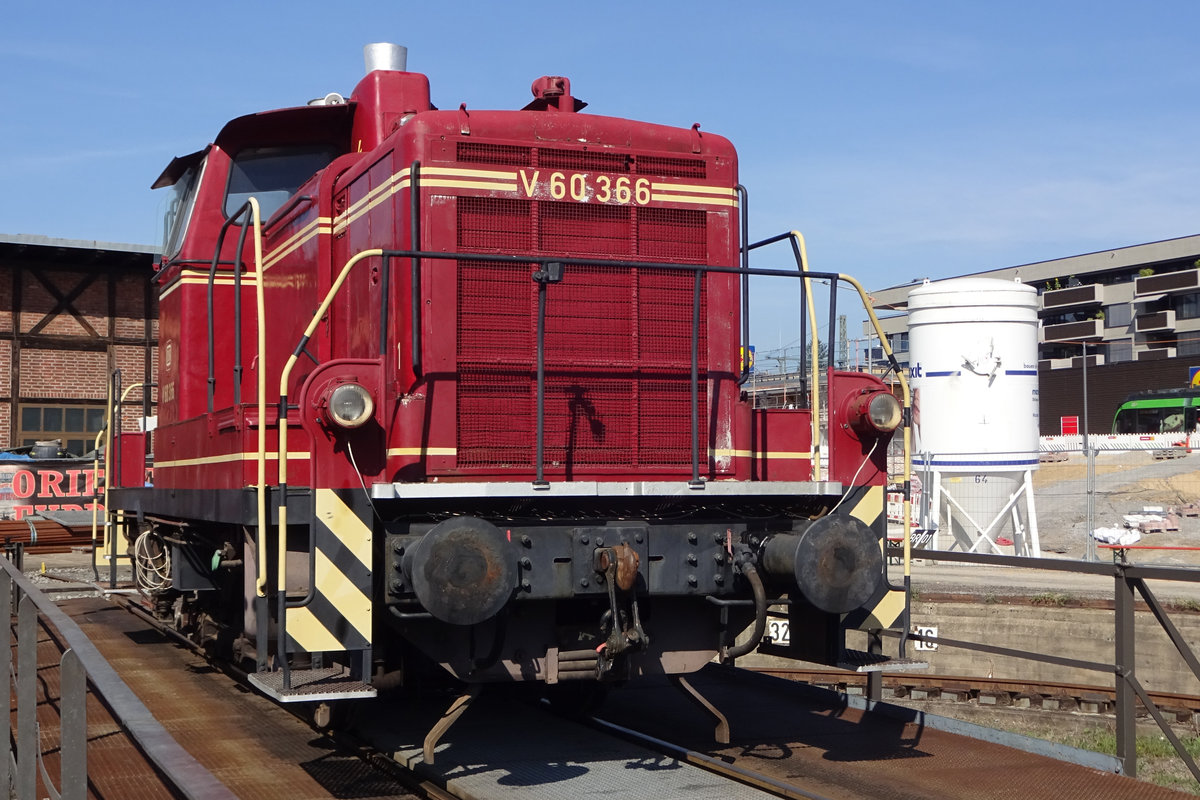 V 60 366 steht am 15 September 2019 ins Sddeutsches Eisenbahnmuseum Heilbronn.