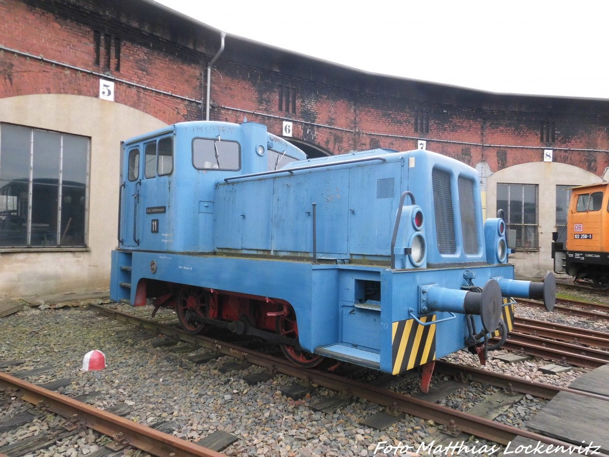 V10 B im Eisenbahnmuseum Chemnitz-Hilbersdorf am 12.11.15