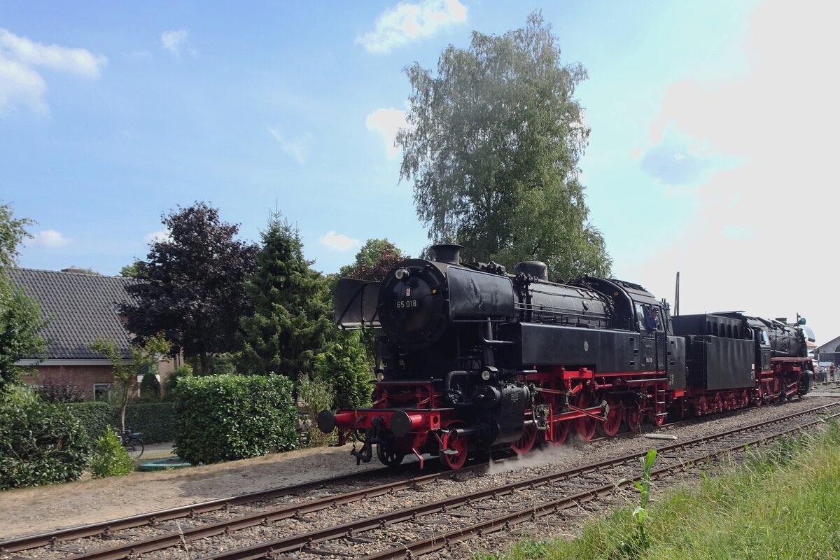 VSM 65 018 rangiert am 4 September 2022 bei Beekbergen.