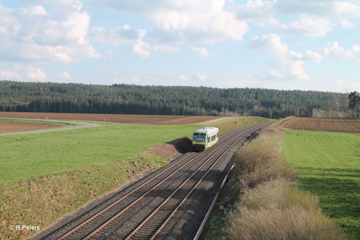 VT650 716 als ag84589 Bad Rodach - Hof bei Neudes. 14.04.16