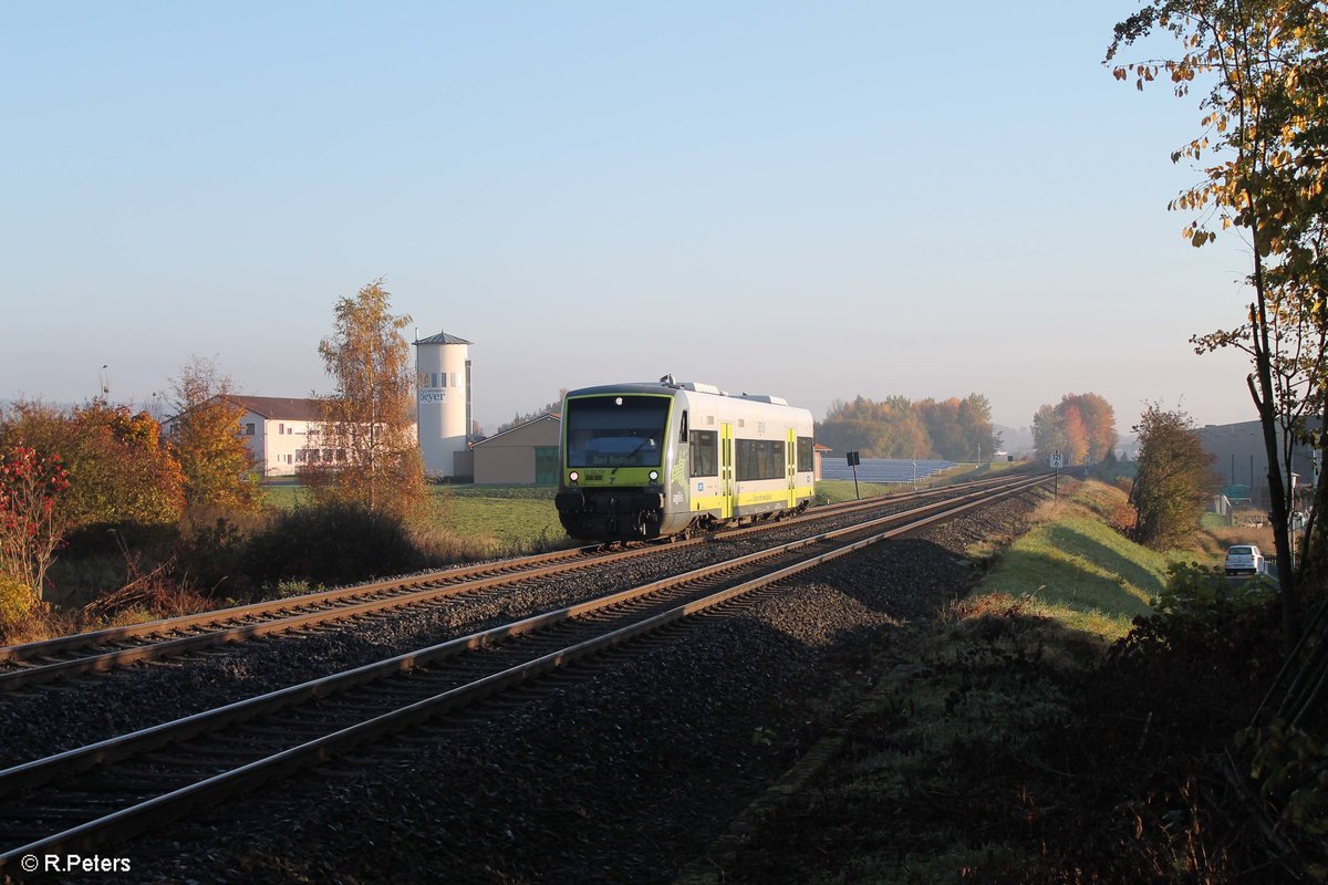 VT650.709 als ag84552 Marktredwitz - Kirchenlaibach bei Waldershof. 17.10.17