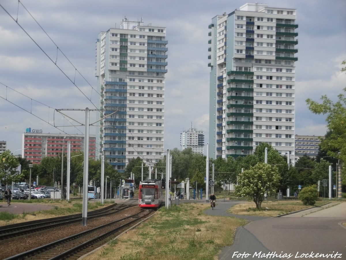 Wagen 649 der HAVAG unterwegs zum Gttinger Bogen am 10.6.15