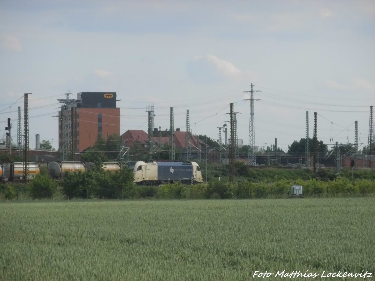 Wiener Lokalbahn kurz vor Halle (Saale) am 10.6.15