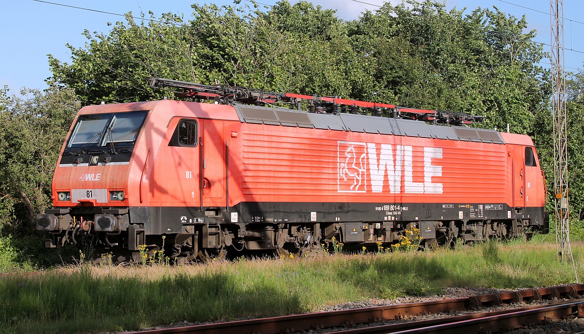 WLE 81/ 189 801-4 Padborg 06.07.2020