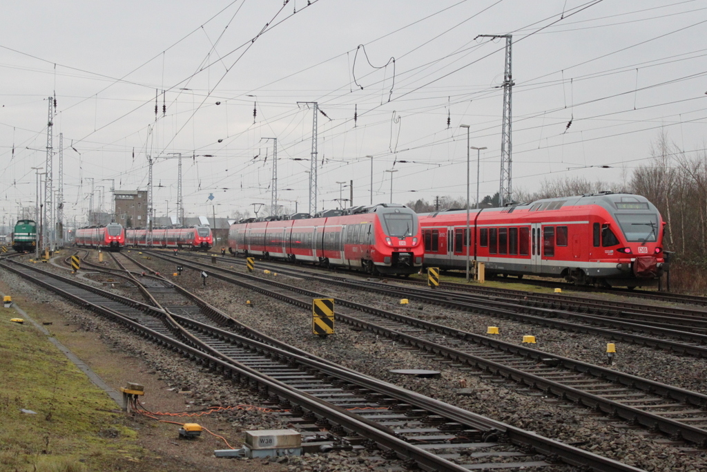 Wochenend-Ruhe im Rostocker Hbf.06.02.2016