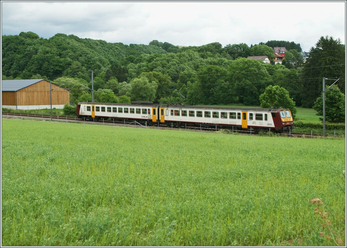 Zwischen Ettelbruck und Michelau konnte dieser  Z2  2013 fotografiert werden.
15. Juni 2013 