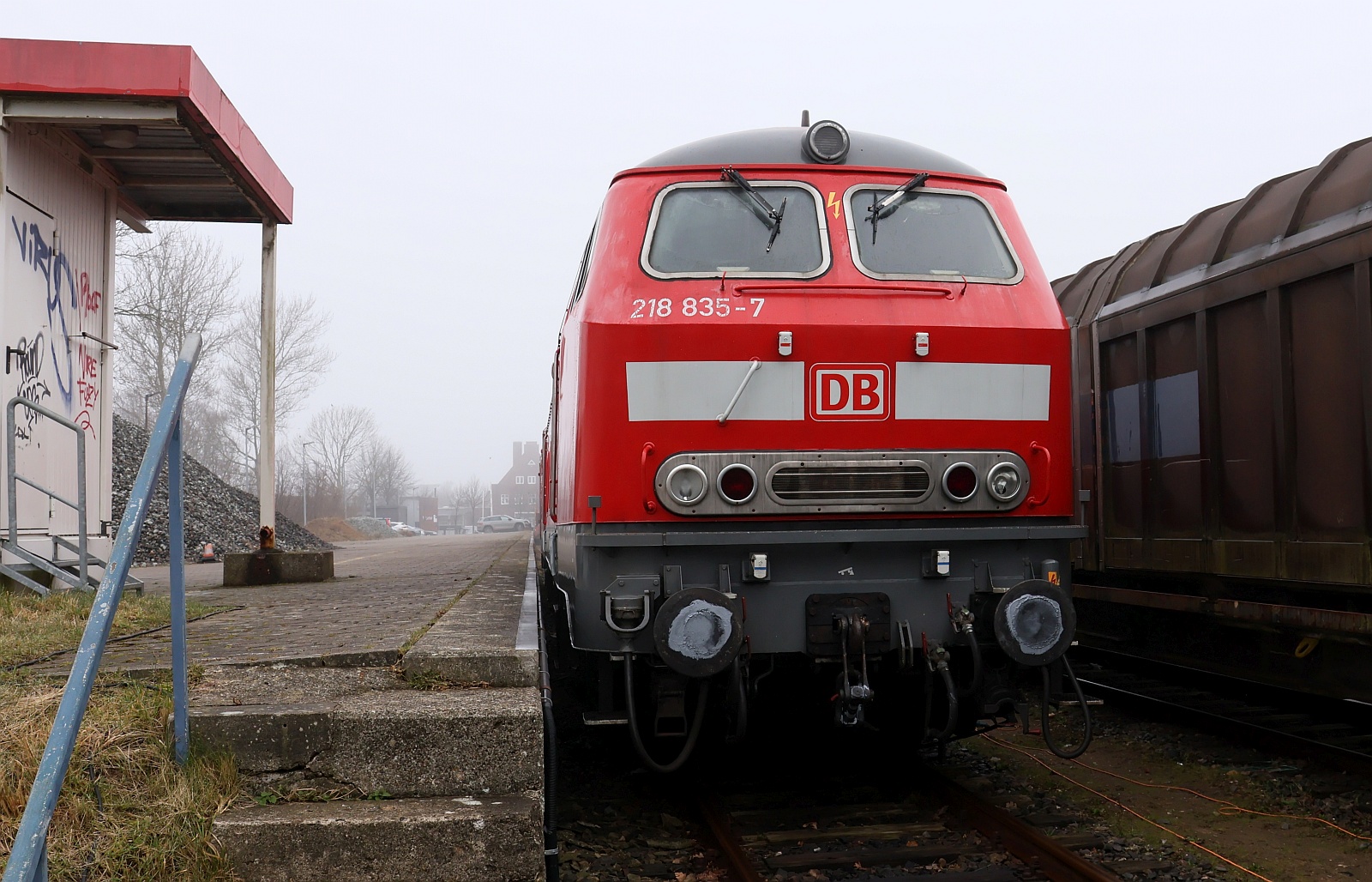 DB 218 835-7 Niebüll Gbf 01.03.2025