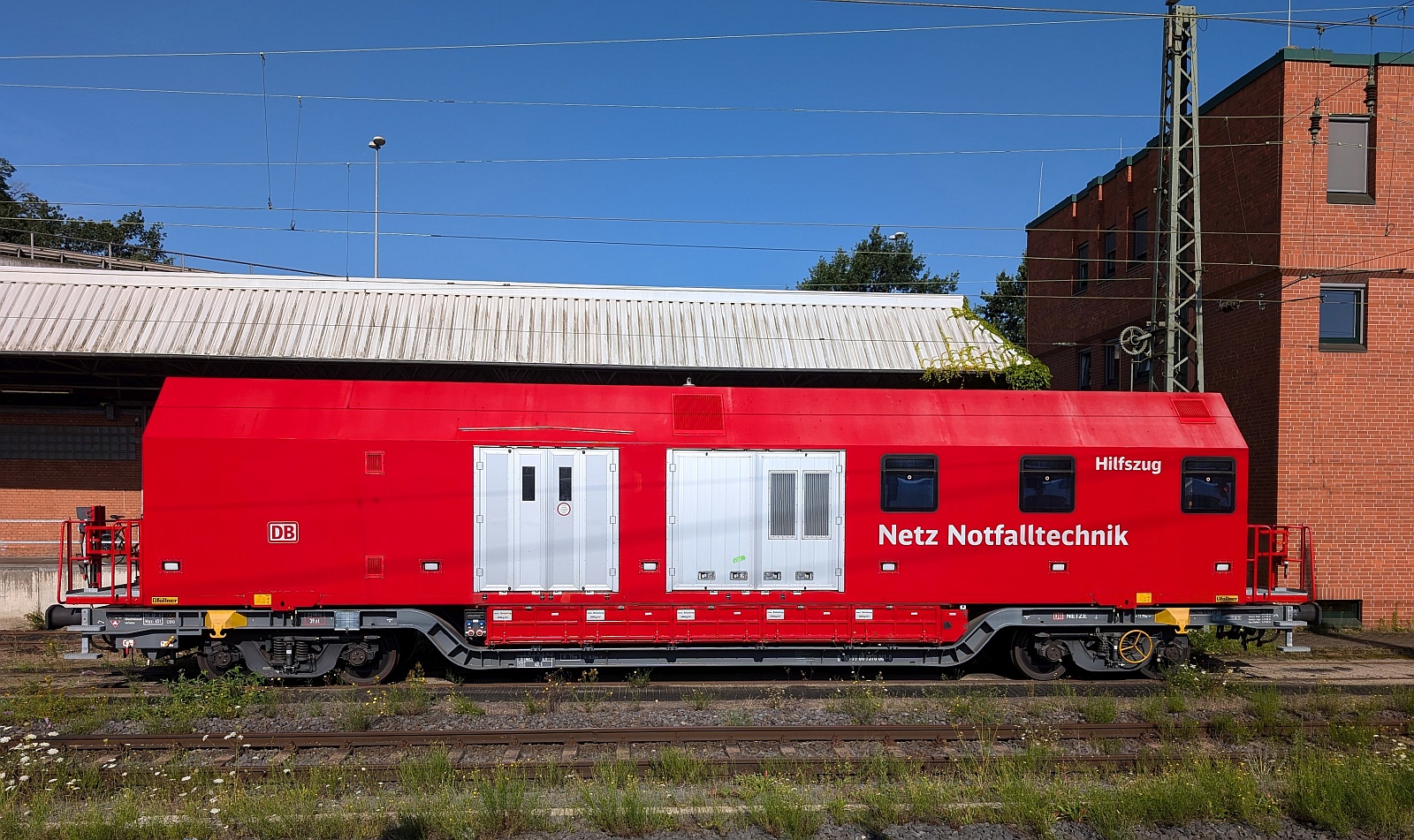 DB NETZ NOTFALLTECHNIK 99 80 9370 061-0 Koblenz Hbf. 06.08.2024 (N.M)