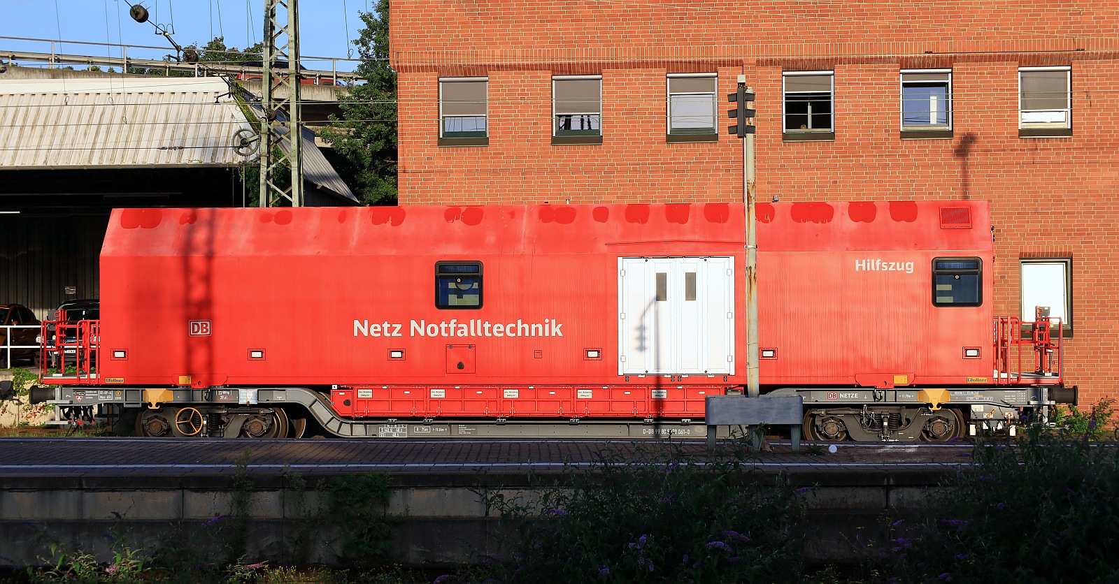 DB Netz Notfalltechnik Wagen 99 80 9370 061-0 Koblenz Hbf 11.09.2023