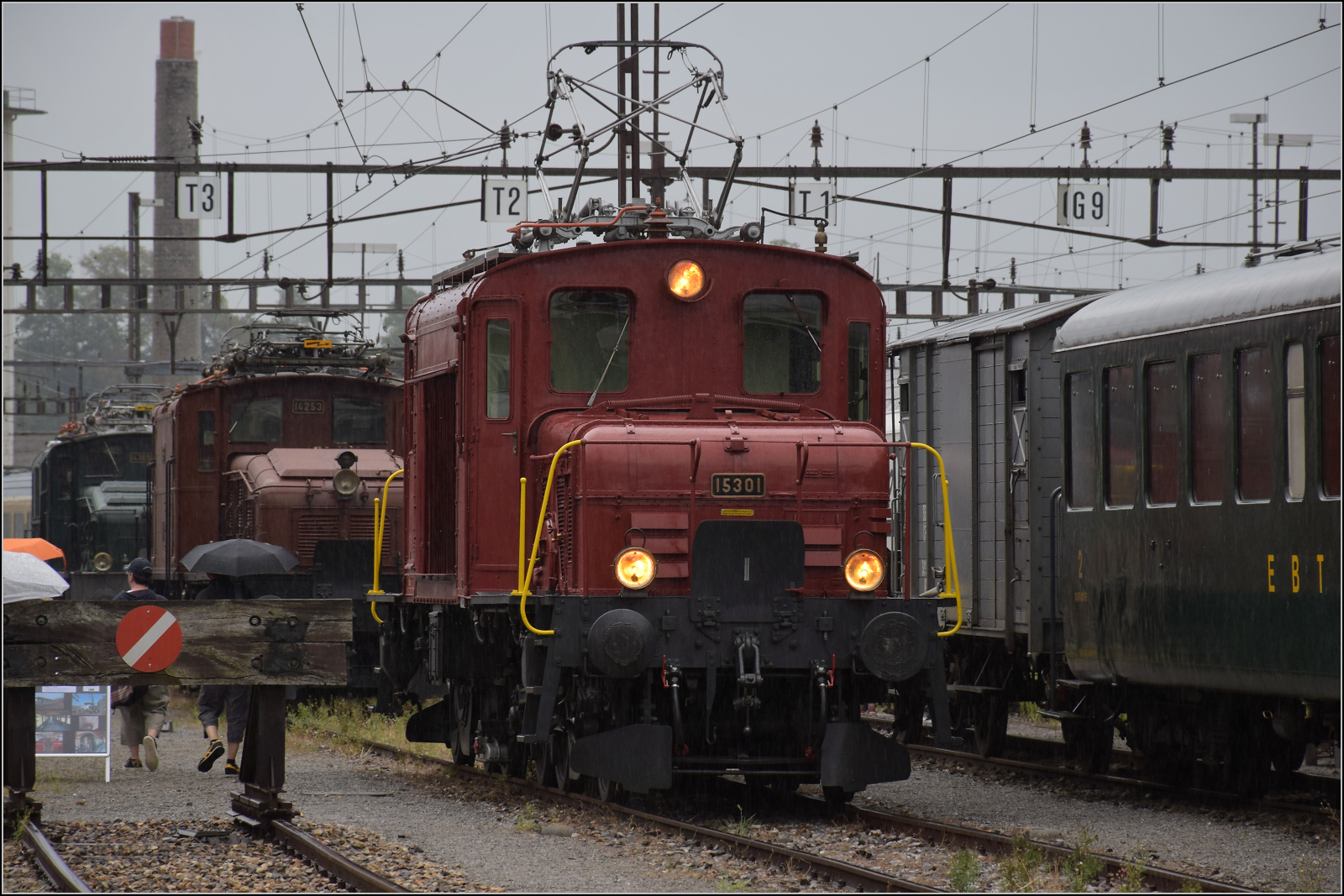 Depotfest Olten 2023. 

De 6/6 15301, das Seetalkrokodil. August 2023.