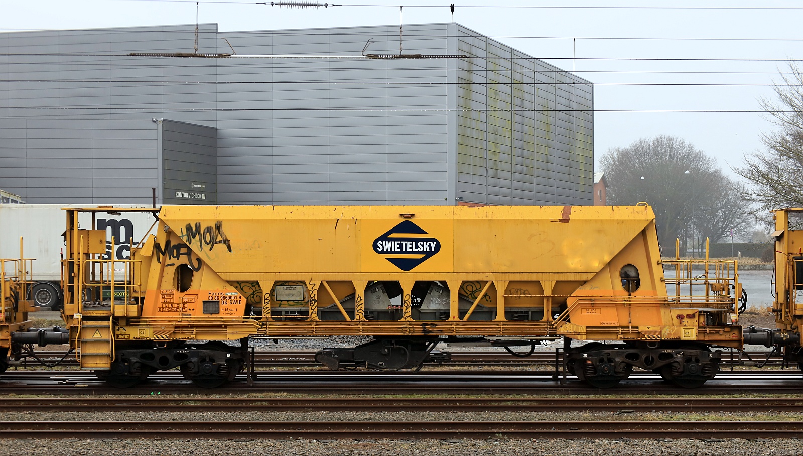 DK-SWIE 80 86 9869 001-9 Gattung Facns  35,8m³ ex Enterprise. Padborg/DK 25.02.2026