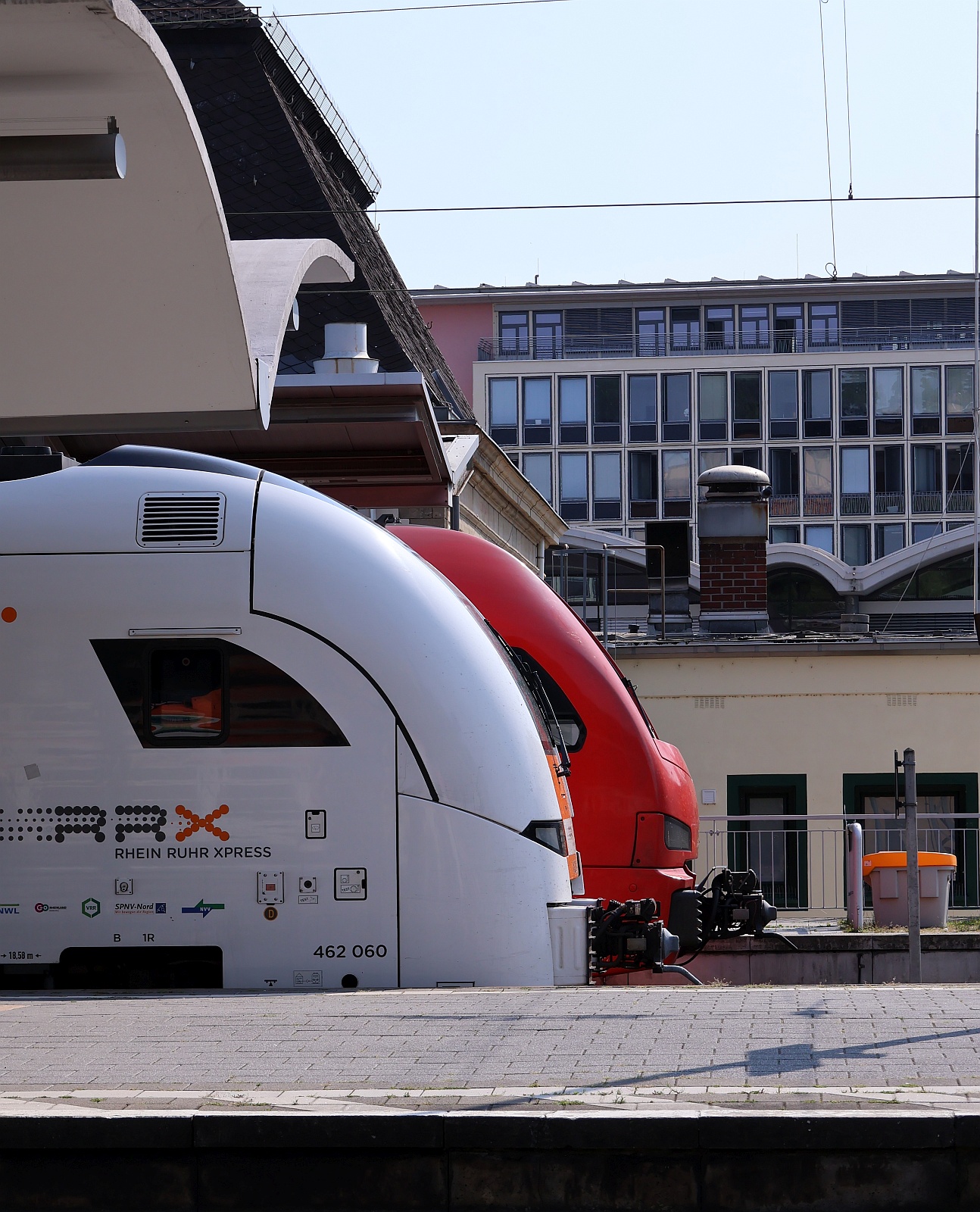Nasenvergleich zwischen Siemens und Stadler....Koblenz Hbf 12.08.2025