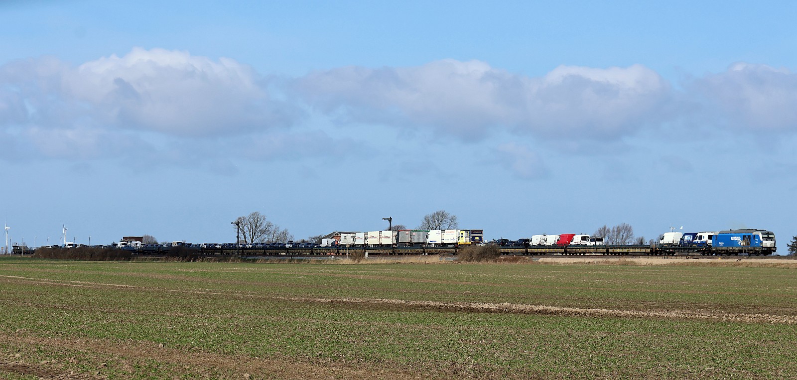 RDC 247 908-7  Debbie  mit AZS nach Niebüll. Lehnshallig 27.03.2026