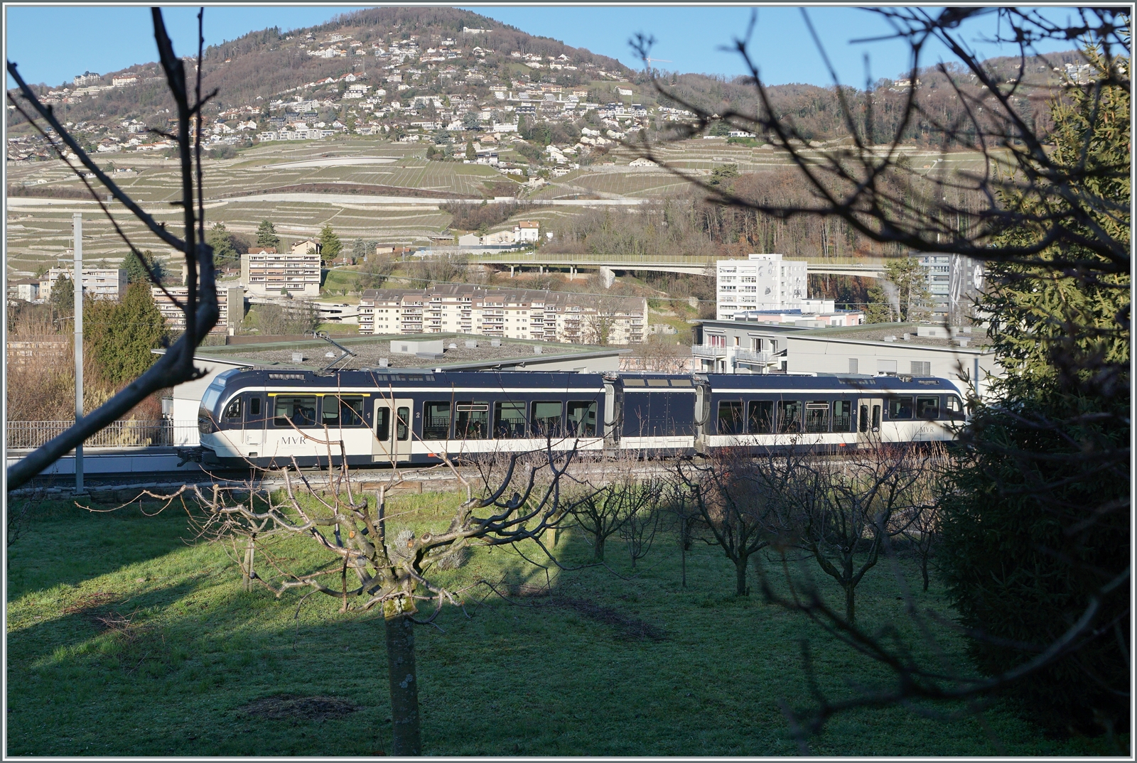 Weit schwieriger als gedacht entpuppte sich in Vevey Vignerons das Fotografieren der Züge, wie dieses Bild des nach Vevey fahrenden ABeh 2/6  Blonay  zeigt. 

7. Jan. 2023