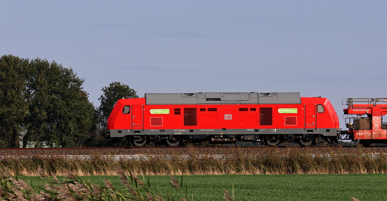Wie von Geisterhand inkl Verlinkung nach DSO vom hiesigen BB-Server verschwunden....gaaaanz toll... DB 245 025-2 Lehnshallig 28.09.25