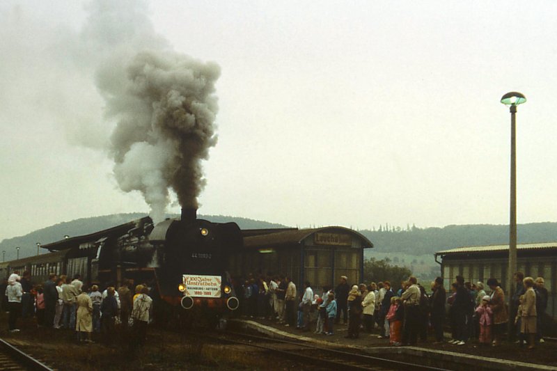 100 Jahre Unstrutbahn, Halt Bahnhof Laucha