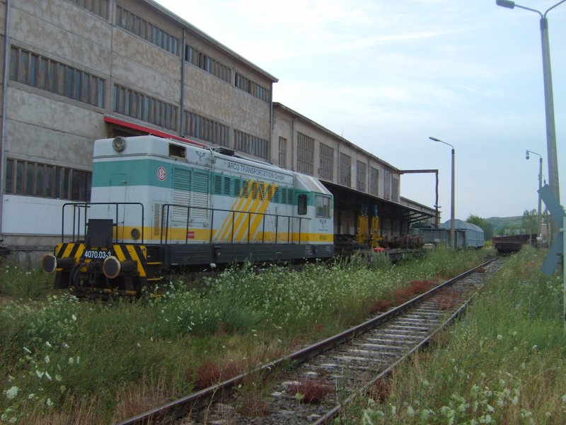 ARCO 4070.03-3 am Zementwerk in Karsdorf; Juni 2007 (Foto: Martin Straubel)