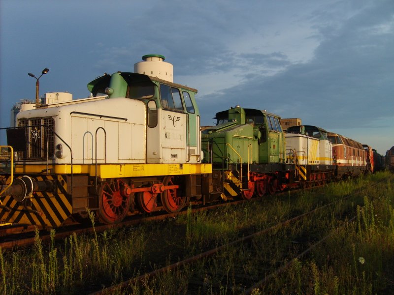 KEG 0202 (Henschel 29709) am Zementwerk Karsdorf; Juni 2007 (Foto: Martin Straubel)
