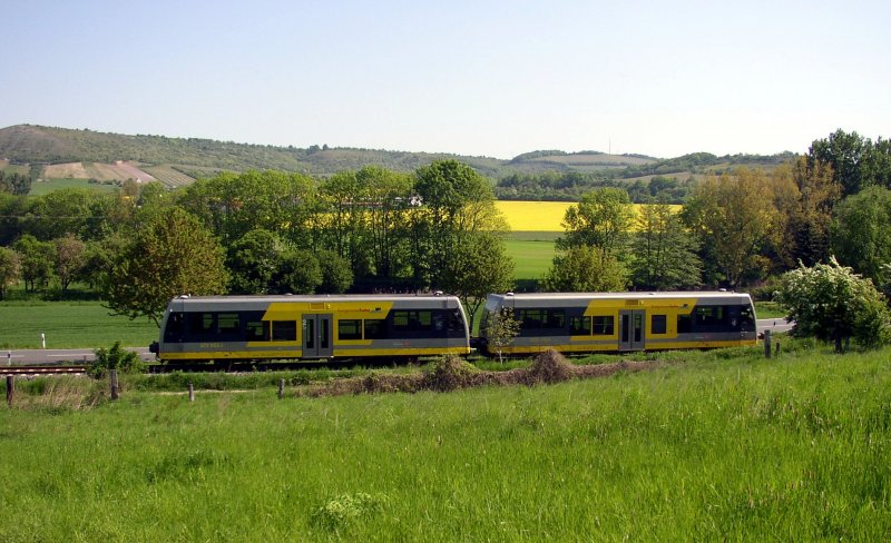 Natur  erfahren  - das bietet die Unstrutbahn!