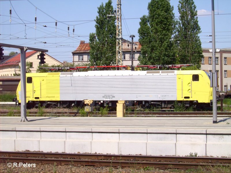 Seitenansicht von E189 996 in Frankfurt/Oder. 12.06.06