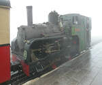 Die in der Schweiz gebauten Lokomotiven der Snowdon Mountain Railway / Rheilffordd yr Wyddfa - Lok 6: Auf der Bergstation, 6.Juli 2012 