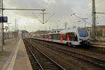 Ein neues Gesicht in Düsseldorf: Mit dem Fahrplanwechsel am 11.12.2016 hat Abellio den Betrieb auf dem RE 19 (Rhein-Ijssel-Express) von Düsseldorf nach Emmerich übernommen.