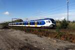 NS 2521 treft am 5 November 2020 in Tilburg Reeshof ein.