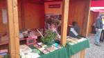 Infostand beim Fest  100 Jahre Finnebahn  am 01.05.2014 in Bachra.