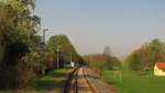 Der Bedarfshaltepunkt Balgst�dt; 21.04.2011