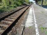 Am 04.10.2011 sah das Gleis 1 noch so aus.