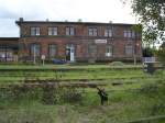 Das Bahnhofsgeb�ude im Bf Vitzenburg; 2006 (Foto: Thomas Menzel)