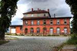 Das Bahnhofsgeb�ude von Donndorf; August 2007 (Foto: Selmar Petzoldt)