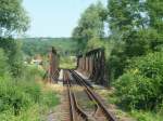 Die Saalebr�cke bei Ro�bach; 29.06.2010