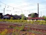 Blick auf das ehemalige Bw Naumburg am 20.09.2006.