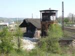 Nur ein trauriger Rest des Bw Naumburg ist noch vorhanden und wird in der n�chsten Zeit auch noch abgerissen werden; 24.04.2010 (Foto: Burkhardt K�hler)