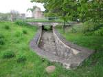 Regenwasserdurchlass in Ro�bach, zwischen Naumburg und Kleinjena; 02.05.2010