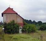 Ehemaliges Stellwerk W2 in Ro�leben; 15.08.2010 (Foto: Ralf Kuke)